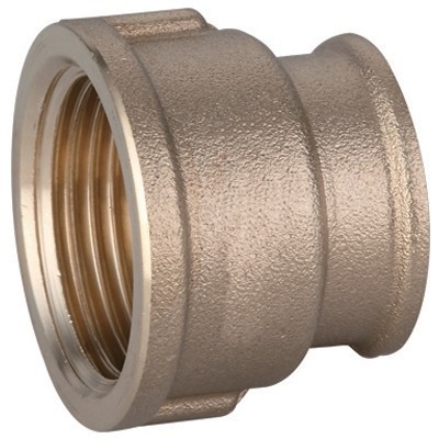 MANICOTTO RIDOTTO DIRITTO FF IN OTTONE GIALLO IBP 2" x 1"