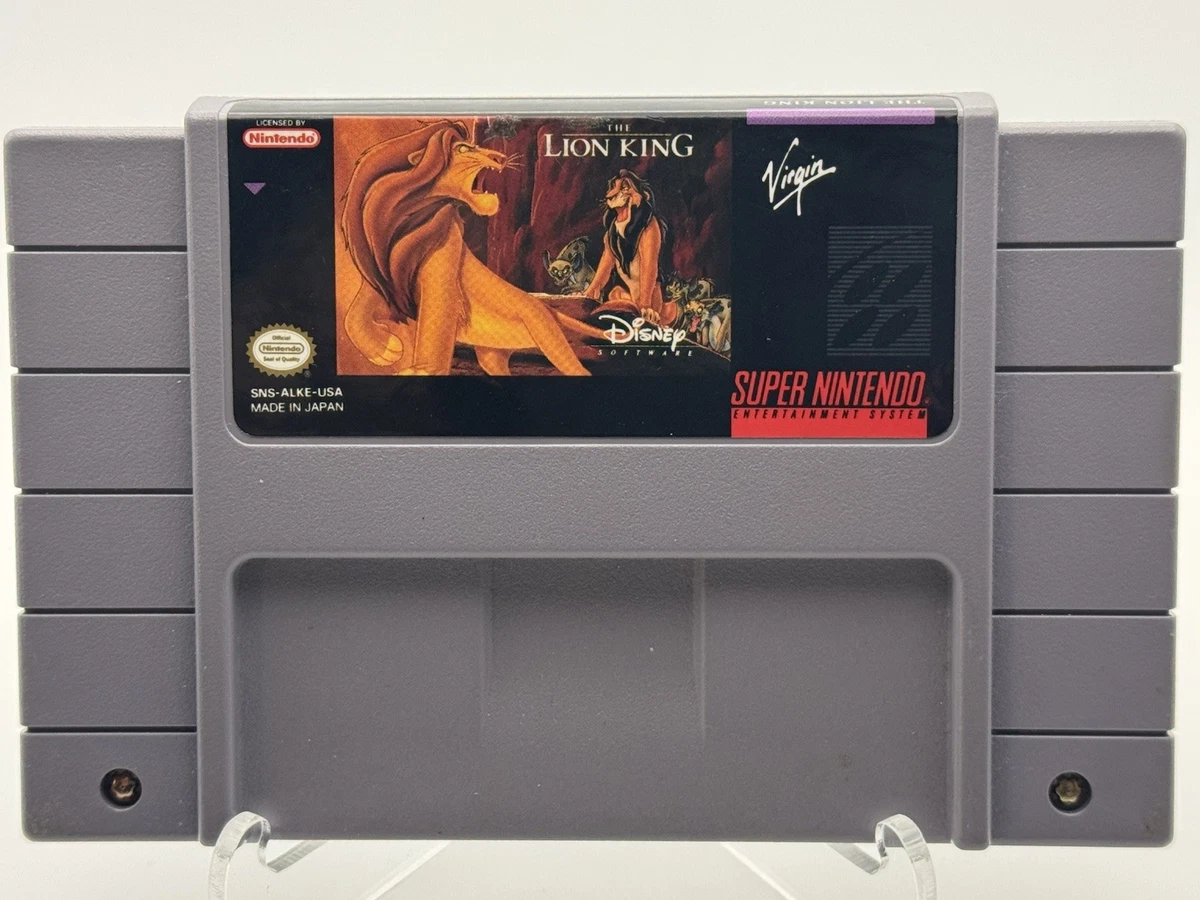 The Lion King Nintendo NES Video Games for sale | eBay