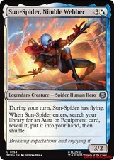 Sun-Spider, Nimble Webber (SPM 154) , Marvel's Spider-Man, MTG