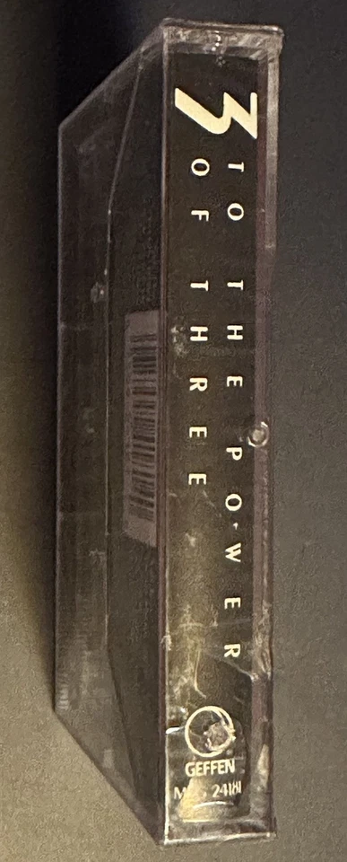 3 ...To The Power Of Three Cassette Tape 1988 Geffen Pop Rock ✨New Sealed✨ - Image 2 of 3