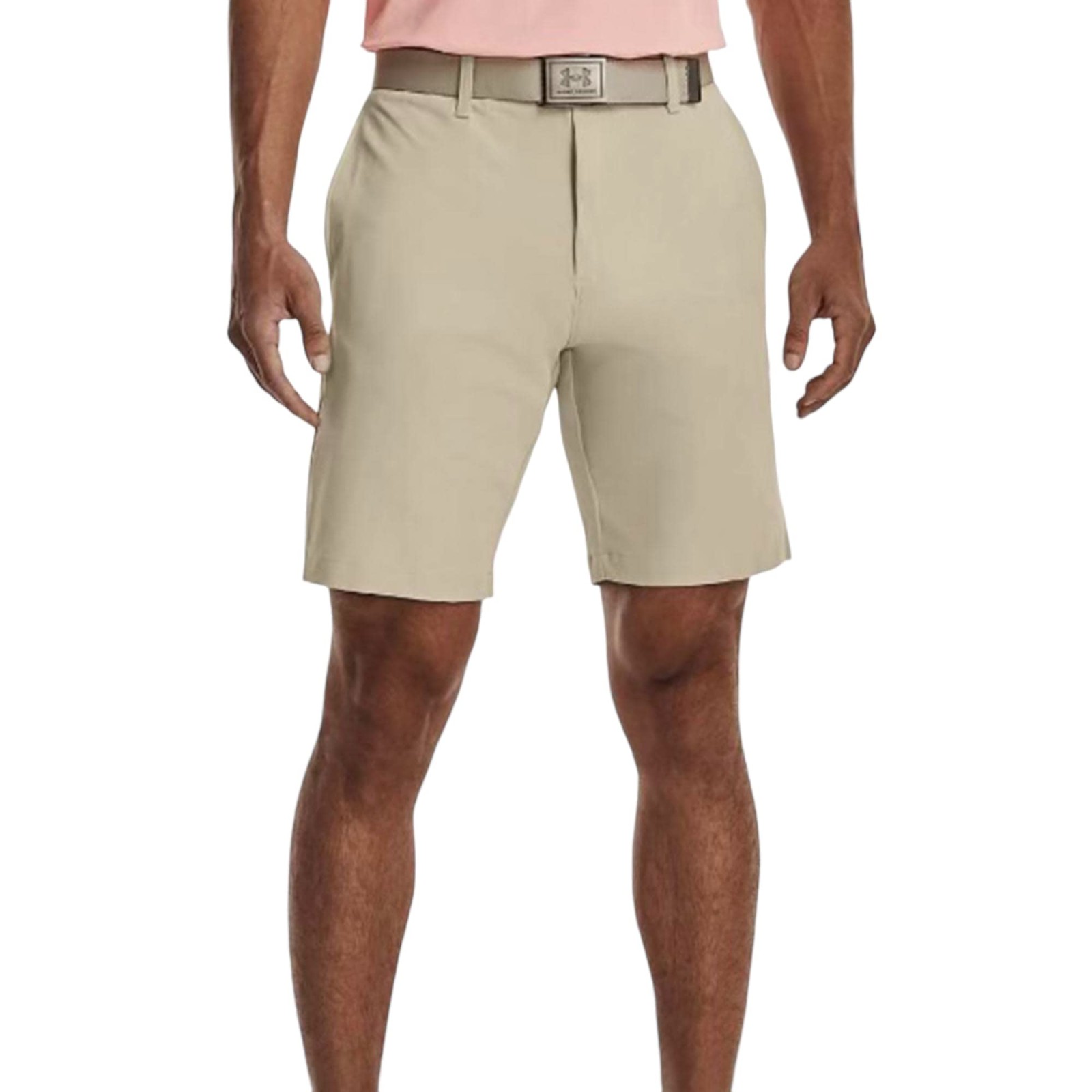 Under Armour Men's UA Drive Golf Shorts - 10" Inseam, Khaki, Size 34