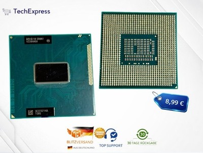 Intel Core i3-3110M SR0N1 2.40GHz Dual-Core Prozessor(Socket G2 / rPGA988B) #146