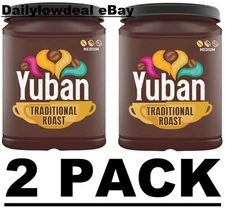 2 PACK- Yuban 43.1 oz Traditional Roast Medium Roast Ground Coffee [Total 86 oz]
