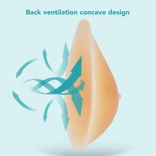 120g Silicone Bra Insert Pad For Custom Fit - Deep Concave Design