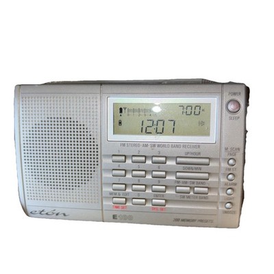Eton E100 FM/AM/SW World Band Receiver Radio Tested Working Read