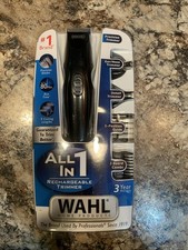 Wahl All In One Rechargeable Trimmer Groomer Kit 9685-200 Beard Nose Ear Face