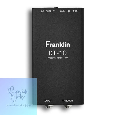 Franklin Audio DI-10 Passive DI Direct Box New Japan Model