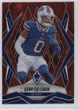 2025 Panini Phoenix Red Winter 248/399 Keon Coleman #25 1bn9