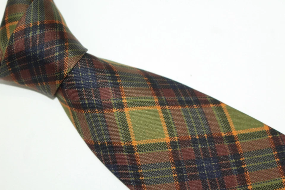 Шелковый галстук ABERCROMBIE & FITCH F84627 - Изображение 3 из 4