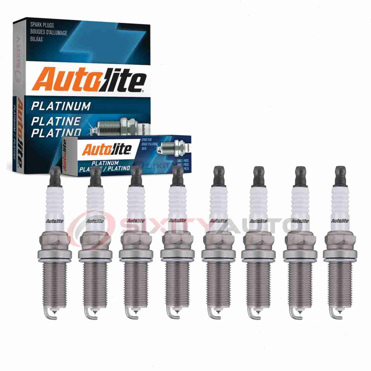 8 pc Autolite Platinum Spark Plugs for 2002-2006 Infiniti Q45 4.5L V8 px