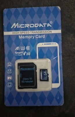 Microdata Memory Card 32gb SD chip with class 10 SD adapter High Speed Transmiss