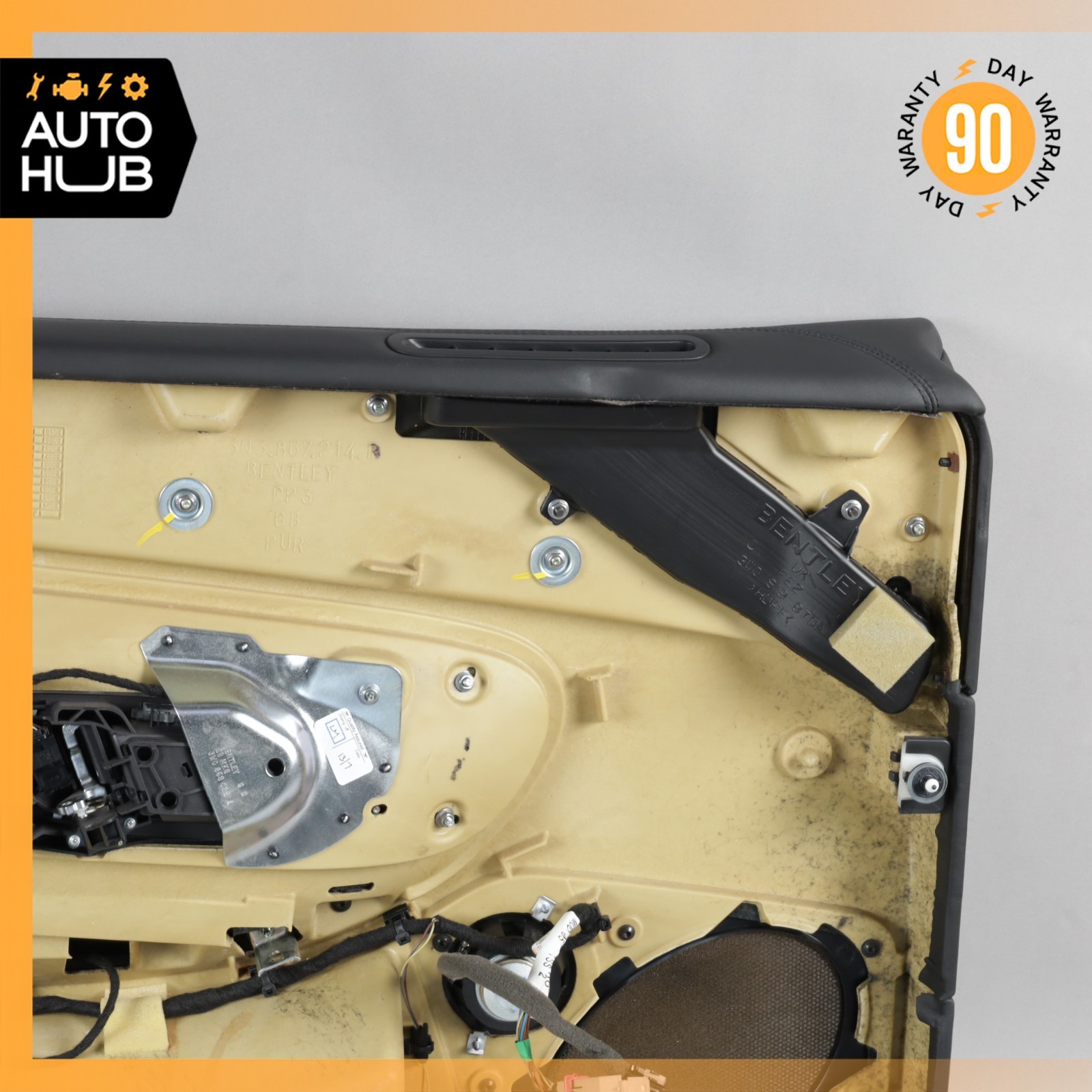 07-11 Bentley Continental GTC Right Side Interior Door Panel OEM