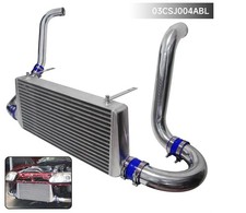 Turbo Intercooler Kit For Toyota Supra Mk4 Jza80 2jz-gte 3.0l 1993-1998 Blue