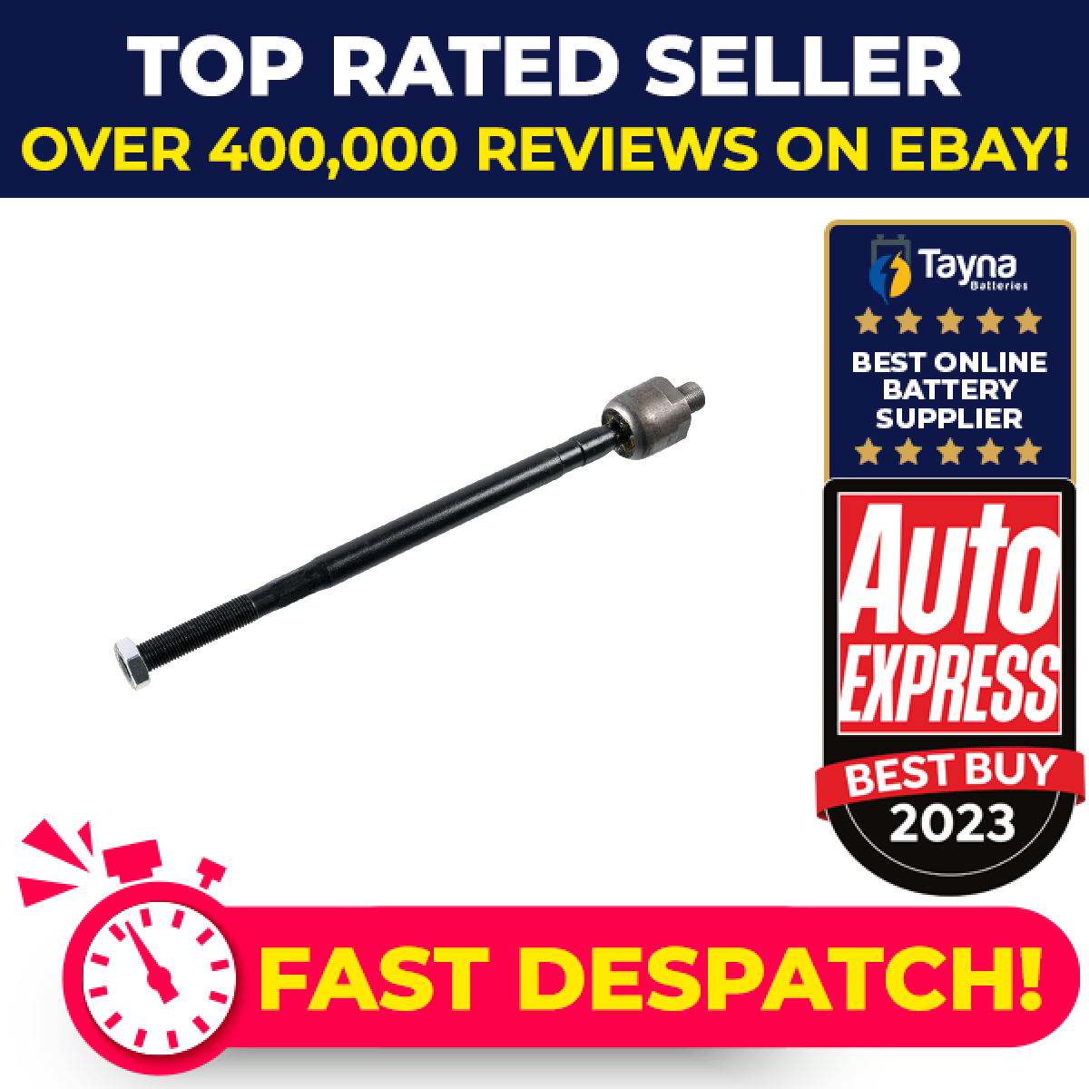 Inner Rack End fits MAZDA 323 Mk6 2.0 Right 01 to 04 Tie Rod Joint Blue Print
