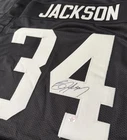 Bo Jackson Signed Autographed Oakland Raiders Custom Football Jersey W/ COA