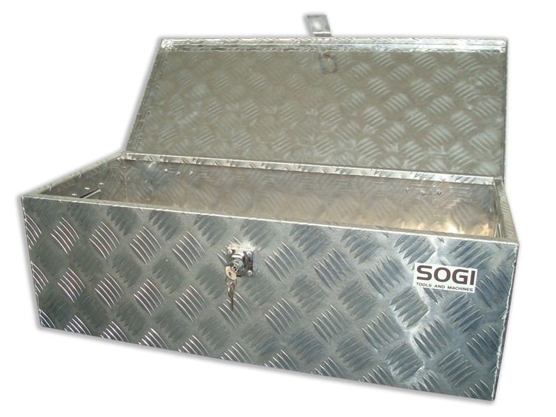 Baule Portautensili SOGI BLE-77 in Alluminio Mandorlato per Pick-Up