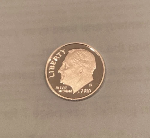 2010-S Silver Proof Roosevelt Dime GEM BU Uncirculated