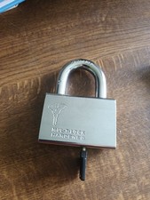 MUL-T-LOCK Padlock 73mm Hardened Steel Shackle Heavy Duty Ex Shop Display NEW