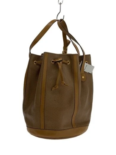 Sac bandoulière Christian Dior sac à cordon cuir marron authentique du Japon RA