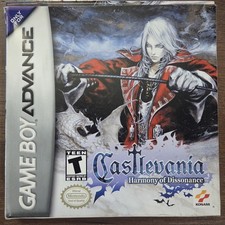 Konami Castlevania Harmony of Dissonance, Game Boy Advance, CIB