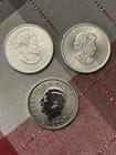 2016 , 17 Canada Maple Leaf 2025 Britannia 1 Oz  Silver Coin Lot of 3 SEE PHOTO