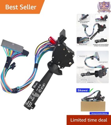 Multi-Function Turn Signal Wiper Hazard Cruise Control Switch for SUVs Trucks