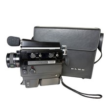 ELMO Super 8 Sound 350SL Macro Movie Camera Case Mic Manual JAPAN Repair