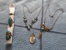 Konvolut an Türkis/Navaho Schmuck