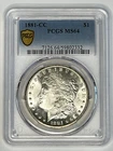 1881-CC Morgan Silver Dollar $1 PCGS MS64 ~ Gorgeous Coin ~ Free US Shipping