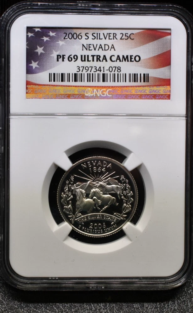 Proof Silver PR 69 NGC US State Quarters 1999-2008 for sale | eBay