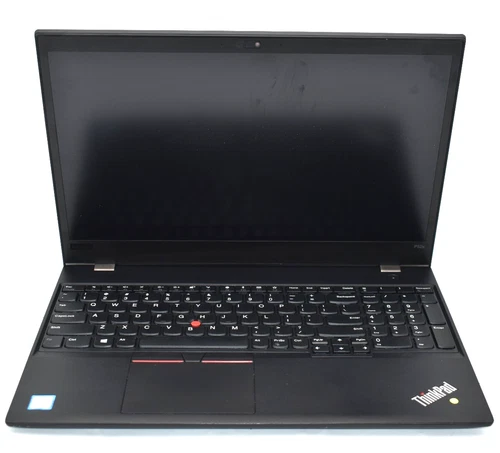 15.6" Lenovo Thinkpad P52S Laptop i7-8550U 1.80GHz Quad P500 No RAM / HD Bad LCD