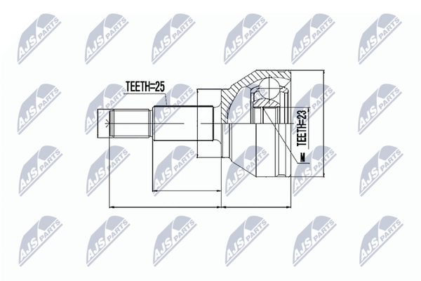 Nty Gelenksatz, Antriebswelle NPZ-FR-019 FüR Ford-image