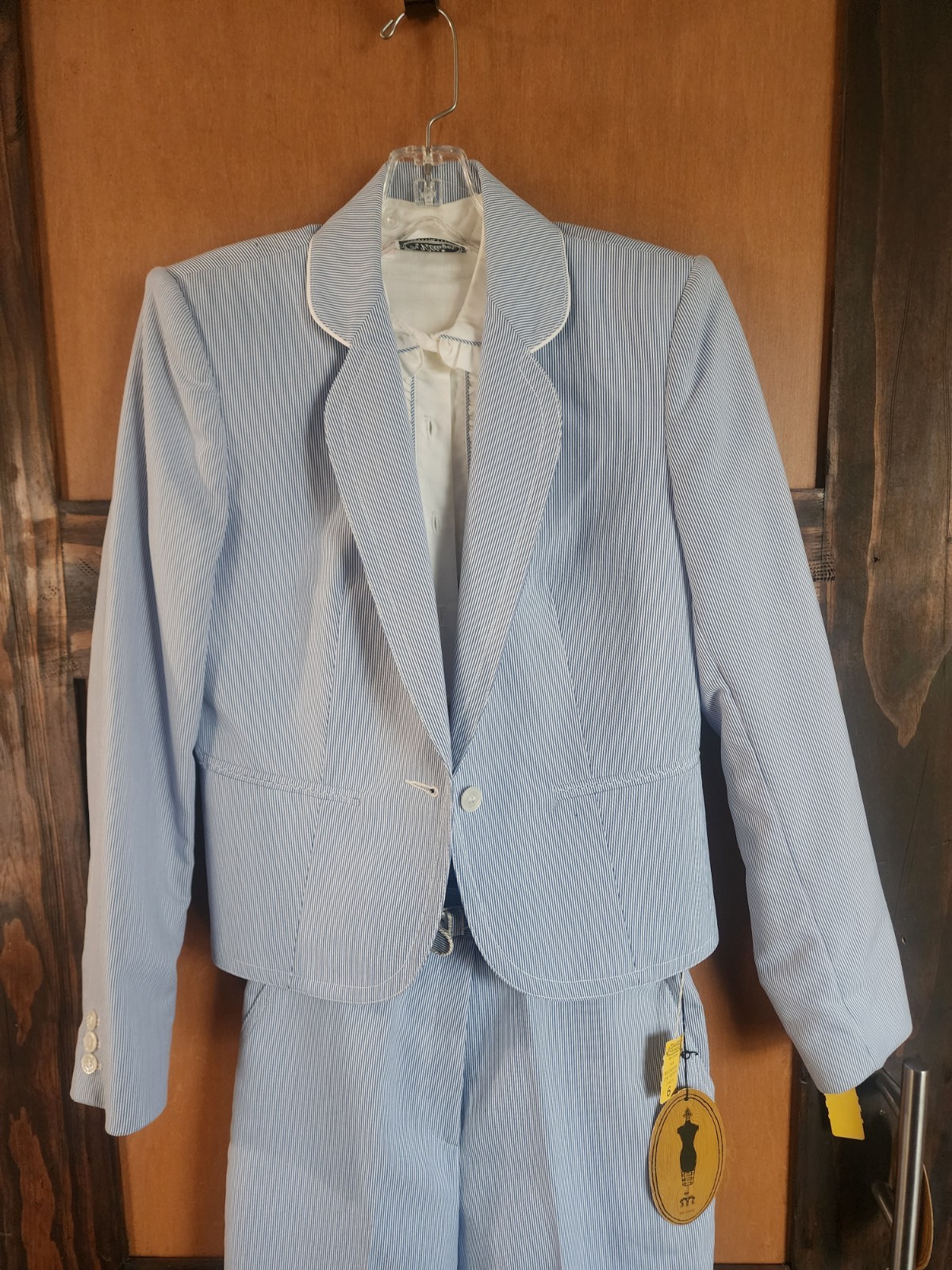 The Villager Womens Vintage Clothes Jacket Shirt Pants Sz 6- Union Made USA‐ NEW image 2