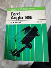 Old Vintage Ford Anglia 105E Pearsons Servicing Manual Book Barn Find