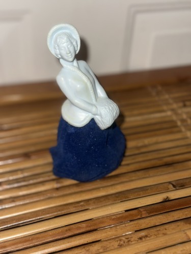 Vintage AVON Skater's Waltz Charasma Cologne (BLUE) Full Bottle Skirt Is Velour - Bild 19 von 20