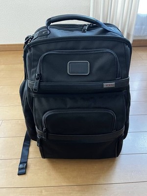 TUMI ALPHA3 Brief Pack Backpack 9603578D3 Black Ballistic Nylon Leather New