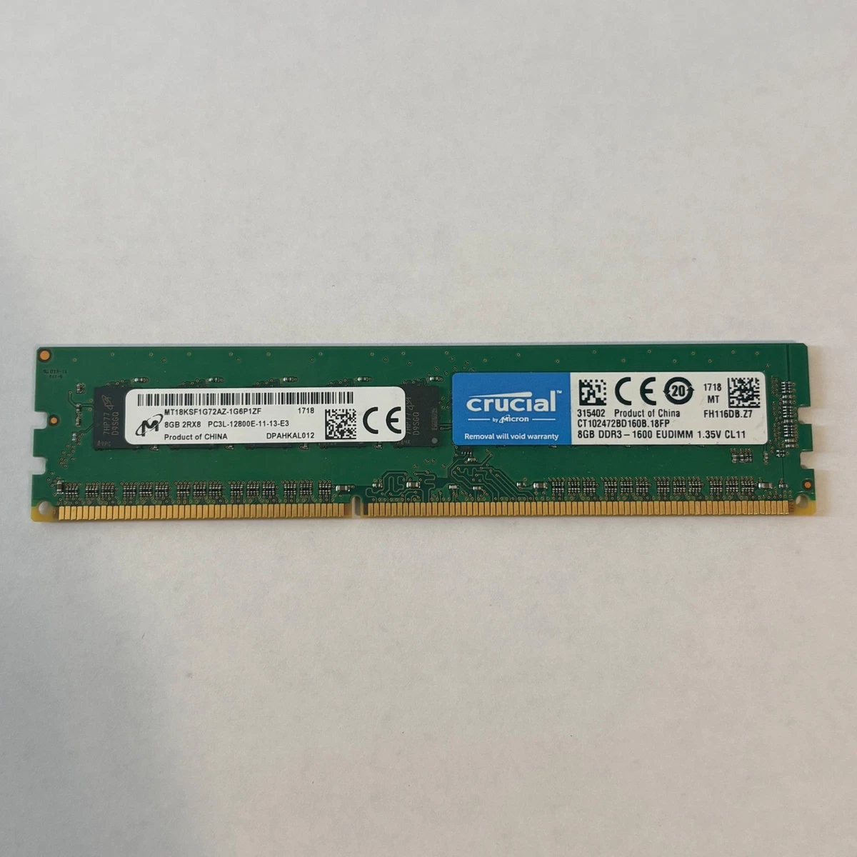B41279 O-09009 PC3L-12800 DDR3メモリー 8GB 12枚セット ジャンク