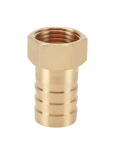Conector de cola de manguera de barra recta de latón hembra/macho BSP para agua aire tubo de combustible - Imagen 6 de 6