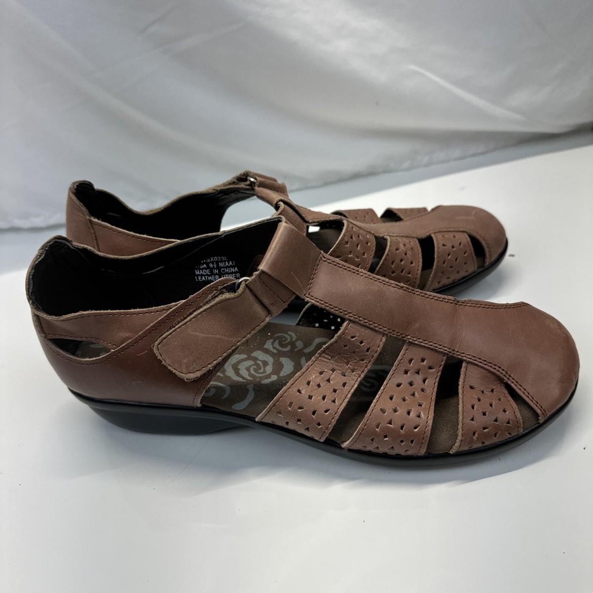 Propet April Fisherman Comfort Sandals Brown WSX023L US  display picture 1