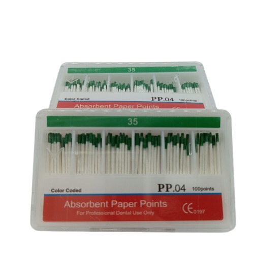 Endodontic GUTTA PERCHA POINTS Taper 0.4, All Sizes Dental Meta, 60 Points/box - Picture 18 of 23