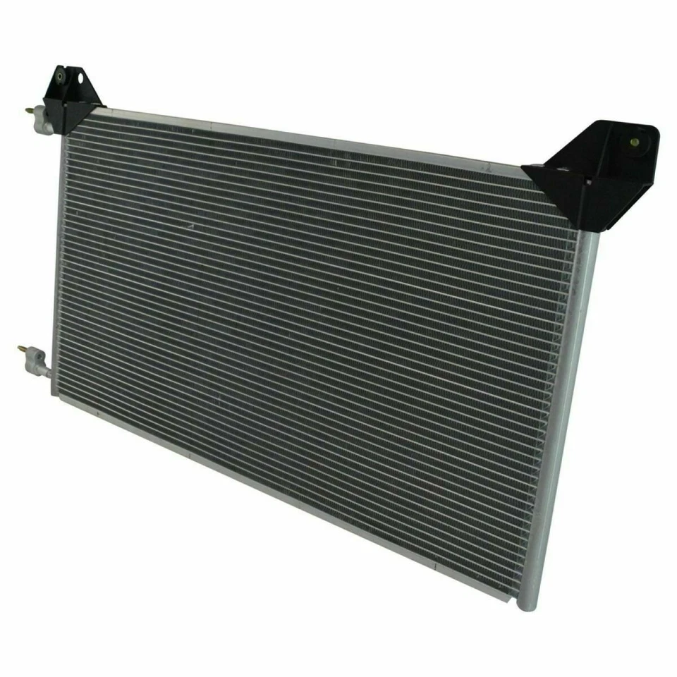 TRQ AC Condenser A/C Air Conditioning For 96-15 Chevy GMC Cadillac Pickup Truck - Image 4 of 4