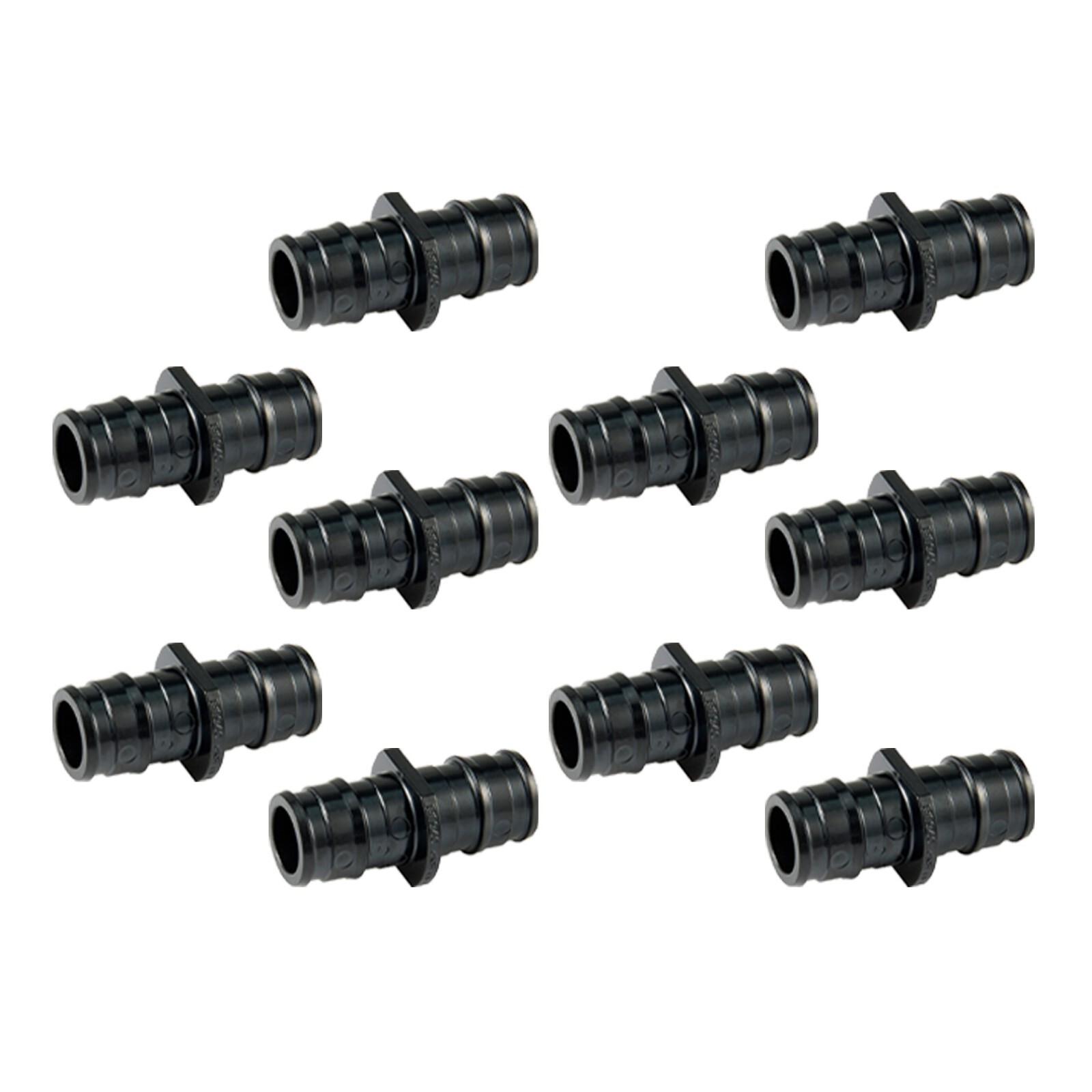EFIELD 10PCS Poly Pex-A Expansion Fittings 1" X 1"  Straight Coupling, Lead Free