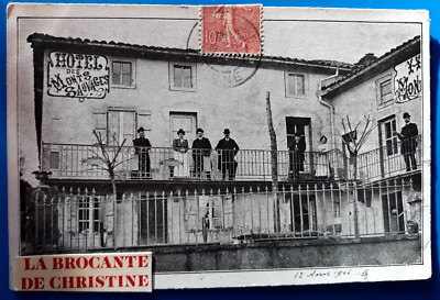 CPA DU 69 Rhône LE CHARPENAY Hôtel des Monts Suvages RAR!!!!  Nr.787/128