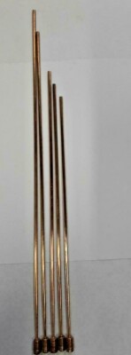 Hermle-Kieninger clock chimes block bronze rods for side hammers 295 mm