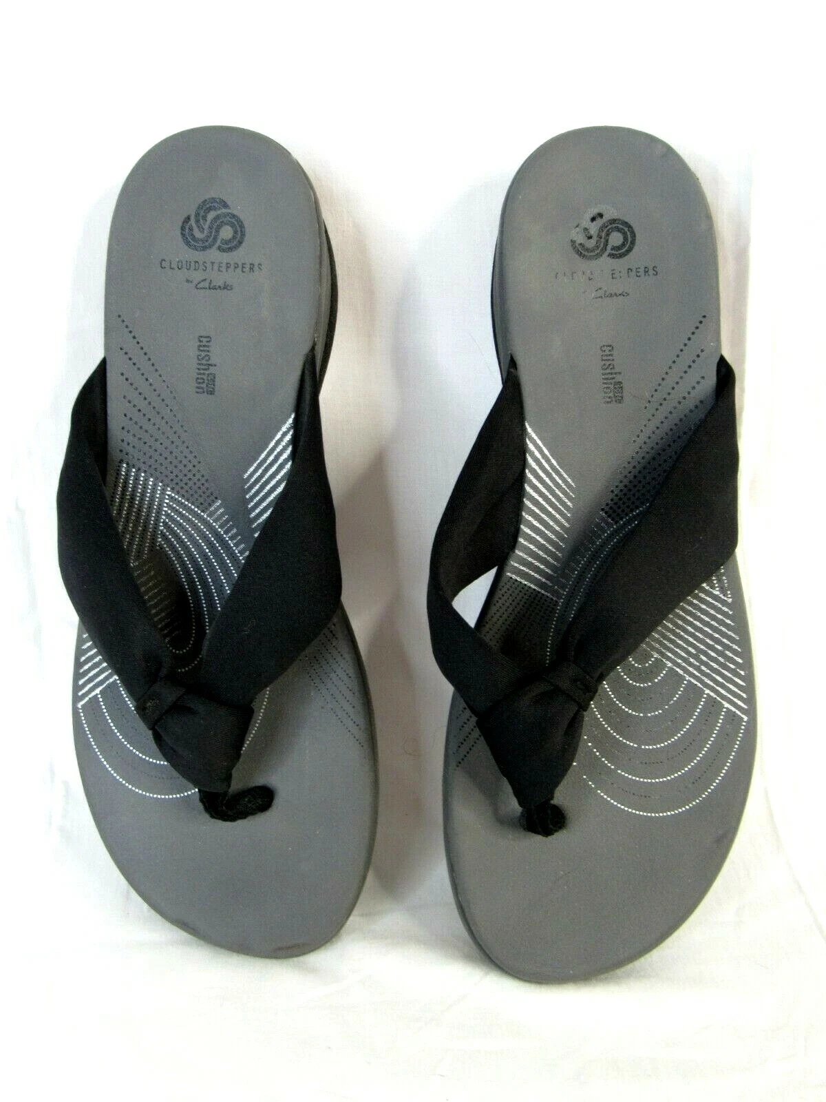 Sandali donna Clarks Cloudsteppers infradito con perizoma ammortizzato 9M