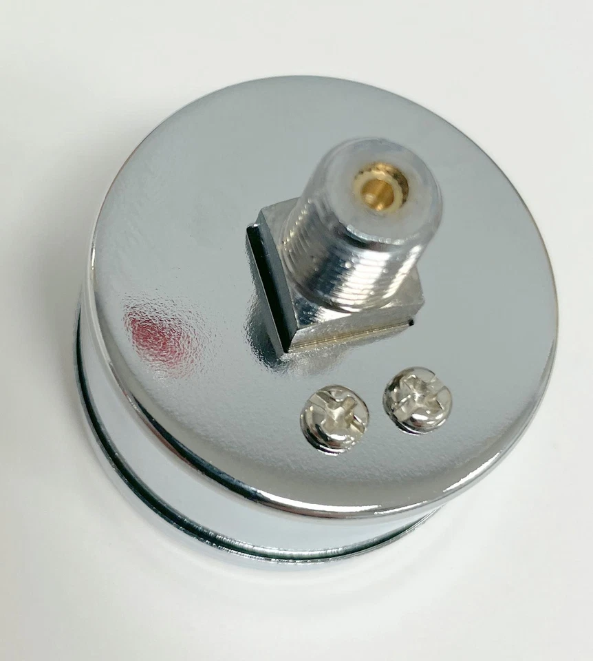 Marshall Gauge 0-15 psi Fuel Pressure Oil Pressure Gauge Black 1.5" Diameter - Image 4 of 4