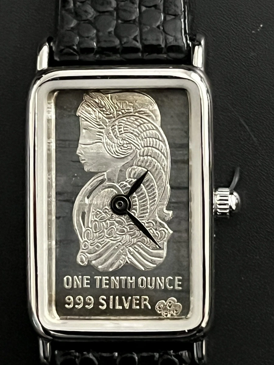 Armitron top silver watch