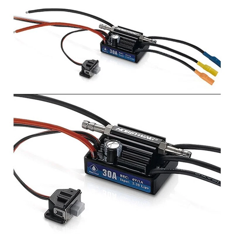 Hobbywing HW30302060 Seaking V3 30A Esc Waterproof With Water Kühlung - Bild 2 von 2