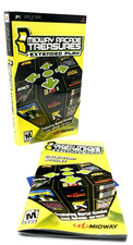 Sony PlayStation Portable PSP Midway Arcade Treasures EMPTY Case w/ Manual