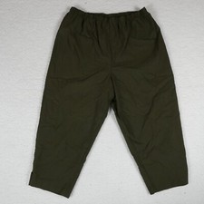 Vintage Avanti Pants Women Size Large Green Trouser Made in USA